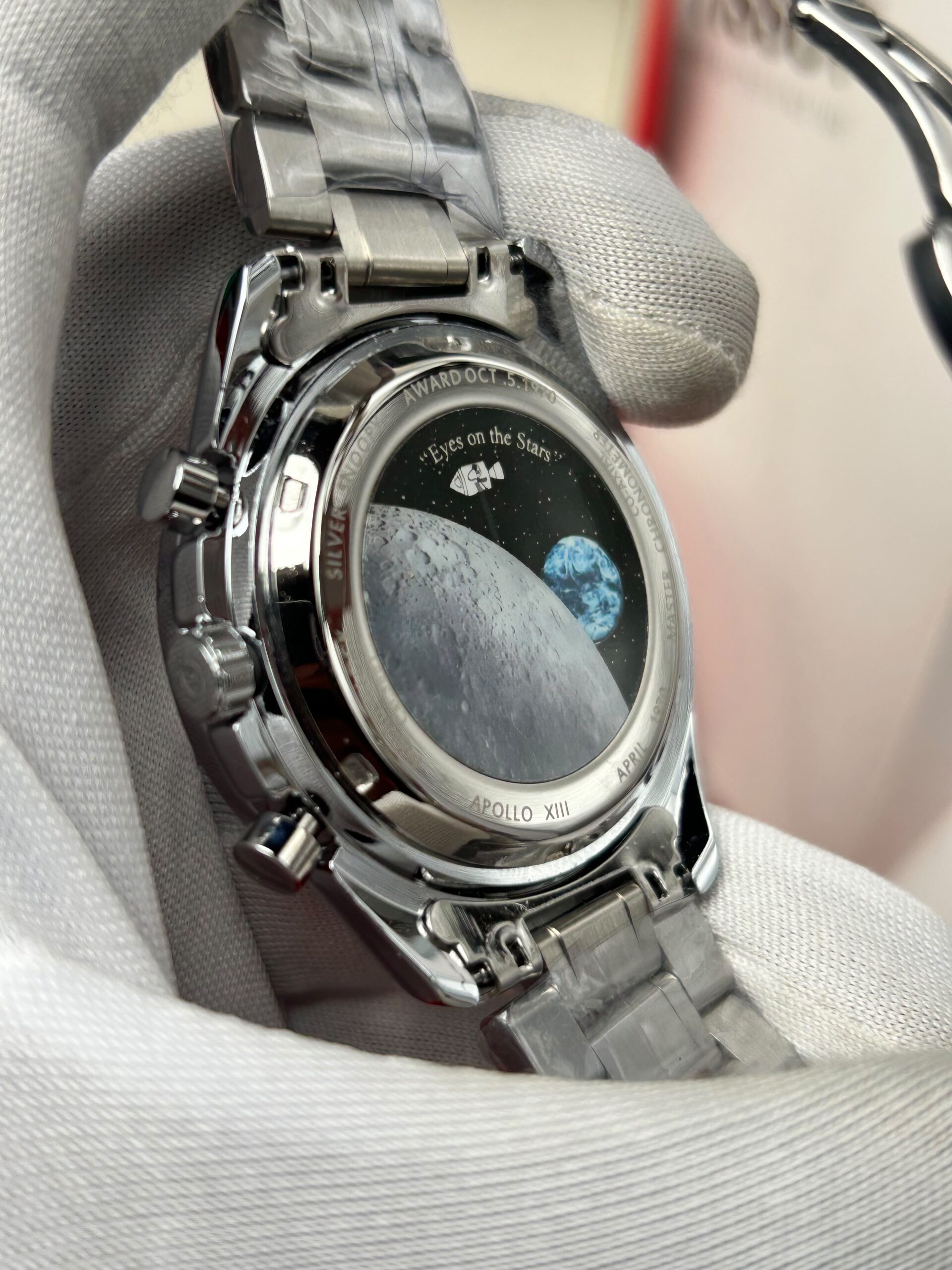 Omega Speedmaster "Silver Snoopy Award" 50th Anniversary Chronograph - Image 5